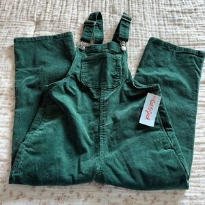 Cat & Jack Forest Green Corduroy Overalls